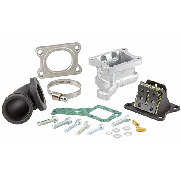 Ansaugstutzen Kit MALOSSI X360 Membran fr Vespa 125 VNB-TS-150 VBA-Super-PX80-150-PE-Lusso-T5-Cosa fr Vespa 125 VNB-TS-150 VBA-Super-PX80-150-PE-Lusso-T5-Cosa