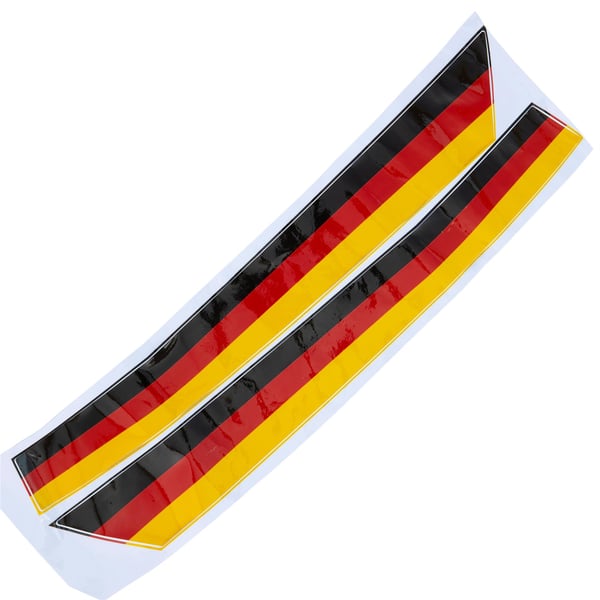 Aufkleber mit Motiv deutsche Flagge f�r Vespa LX-LXV 50-150ccm