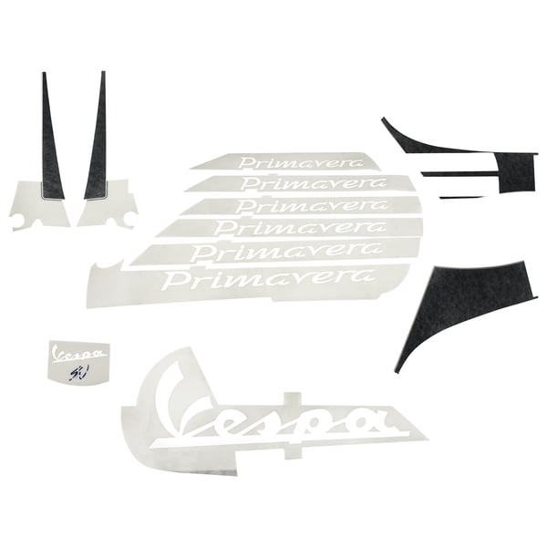 Aufkleberdekorset PIAGGIO mit Motiv Primavera f�r Vespa Primavera 50-150ccm Wotherspoon