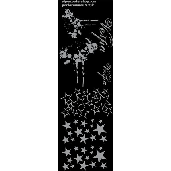 Aufkleberdekorset SIP mit Motiv Stars II 