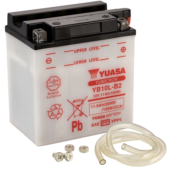 Batterie 12V-11Ah- YB10L-B2   unter Fahrzeuge & Teile > Fahrzeugersatzteile & -zubehr > Motorradzubehr