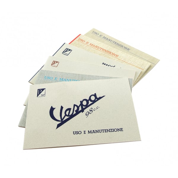 Bedienungsanleitung f�r Vespa 200 Rally PIAGGIO 1972 f�r Vespa 200 Rally