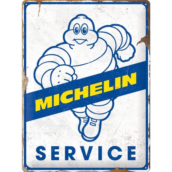 Blechschild Michelin - Service 