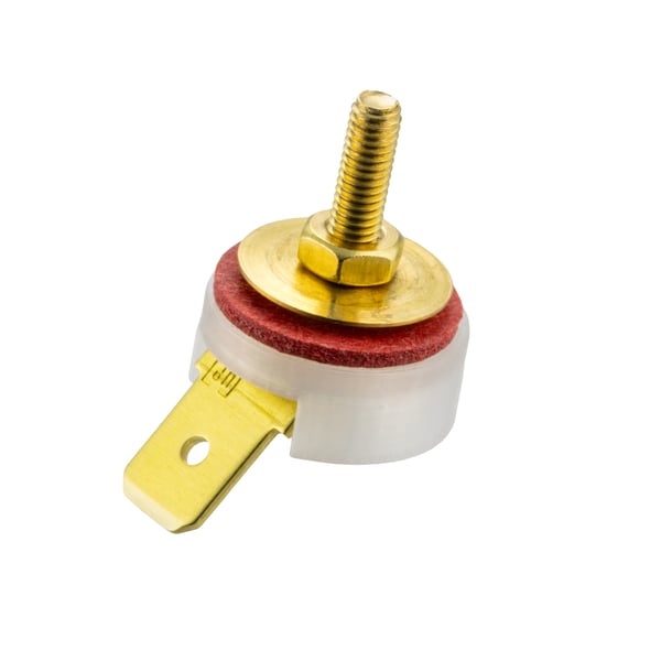 Blinkerkabel-Durchf�hrung Rahmen hinten f�r Blinker Seitenhaube f�r Vespa 125 VNB-150 T4-GS-160 GS (D)