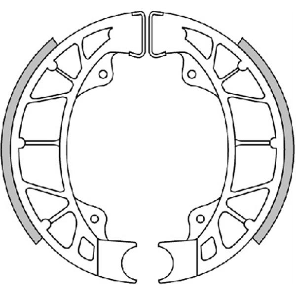 Bremsbacken POLINI T19 