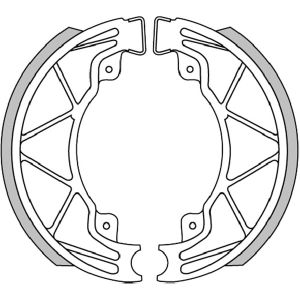 Bremsbacken POLINI T22 176-0300 