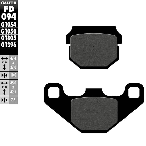 Bremsbel�ge GALFER Sport S16 647171 