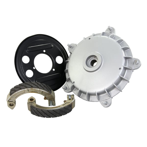 Bremstrommel Umr�stkit von 8 auf 10 Reifen hinten f�r Vespa 125 VNB4-6T-Super-150 VBB2T-Super-P150S