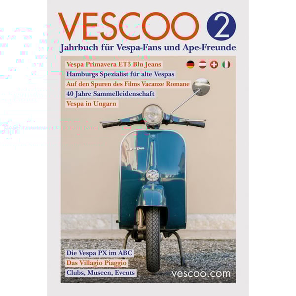 Buch VESCOO 2 - Jahrbuch f�r Vespa-Fans und Ape-Freunde 