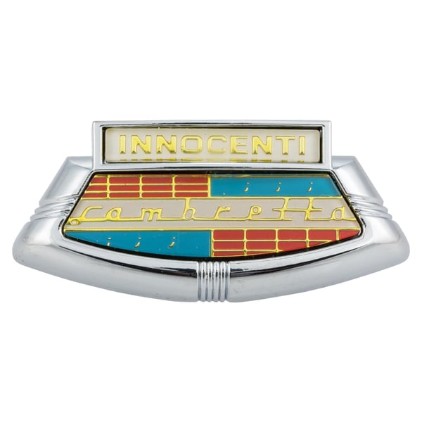 Emblem -INNOCENTI Lambretta- Kaskade f�r Lambretta 125 LI 1-150 LI 1-175 TV 1- f�r Lambretta 125 LI 1-150 LI 1-175 TV 1