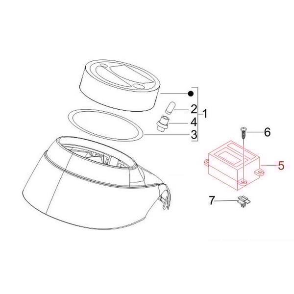 Funktionsanzeige PIAGGIO 640530 f�r Vespa GTV-GT 60 125-300ccm