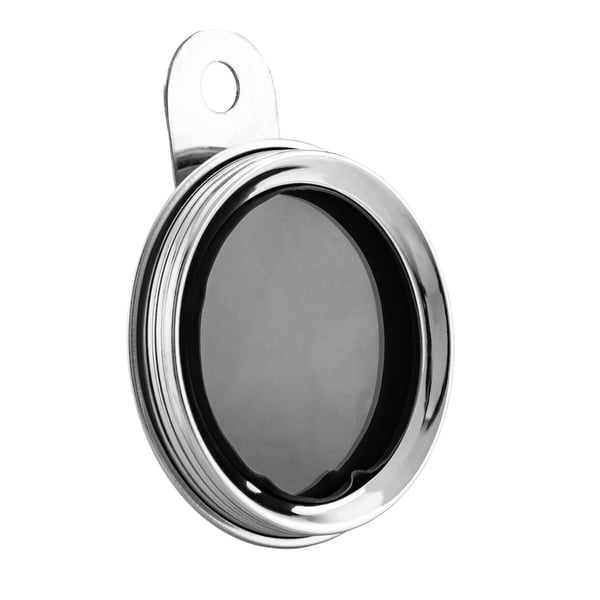 Halter Britische Steuerplakette Kotfl�gel chrom 