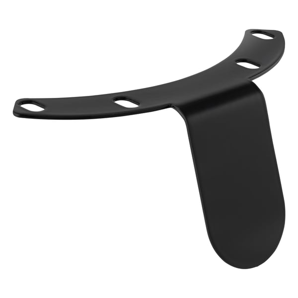 Halter JAILBREAK CUSTOMS Pickerl f�r �sterreichische Pr�fplakette schwarz gl�nzend f�r Vespa Primavera-Sprint 50-150ccm