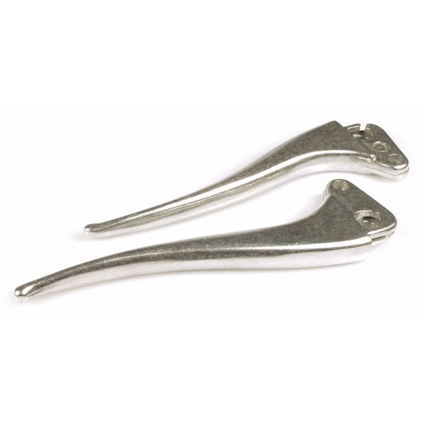 Hebel Set Kupplung-Bremse links und rechts- 070578 f�r Vespa 50 N-L-R - 867168-S - 63165-SS-90 SS-125 Nuovo-125 VNB5-6-Super-GT-150 VBB2 184569 -Super-GL-Sprint-160 GS 44239 -180 SS