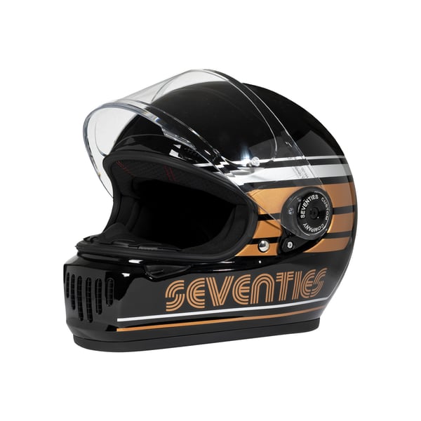 Helm 70-S GT - Gran Turismo- schwarz- Gr- S- 55-56 cm Integralhelm