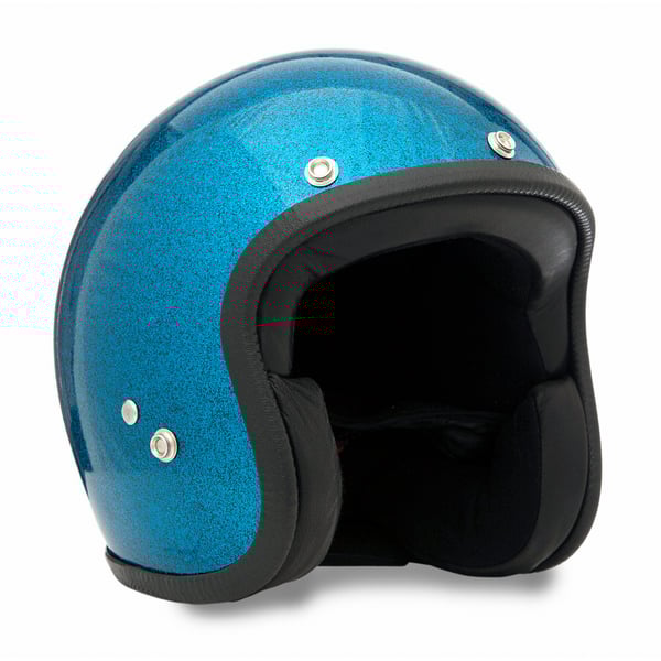 Helm 70-S METAL FLAKES- blau- Gr- L- 59-60 Jethelm