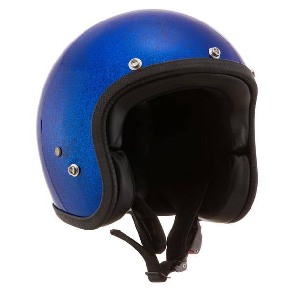 Helm 70-S METAL FLAKES- dunkelblau- Gr- XS- 53-54 Jethelm