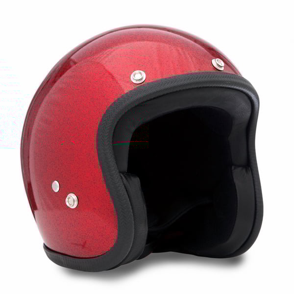 Helm 70-S METAL FLAKES- feuerrot- Gr- M- 57-58 Jethelm