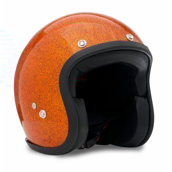 Helm 70-S METAL FLAKES- orange- Gr- XS- 53-54 Jethelm