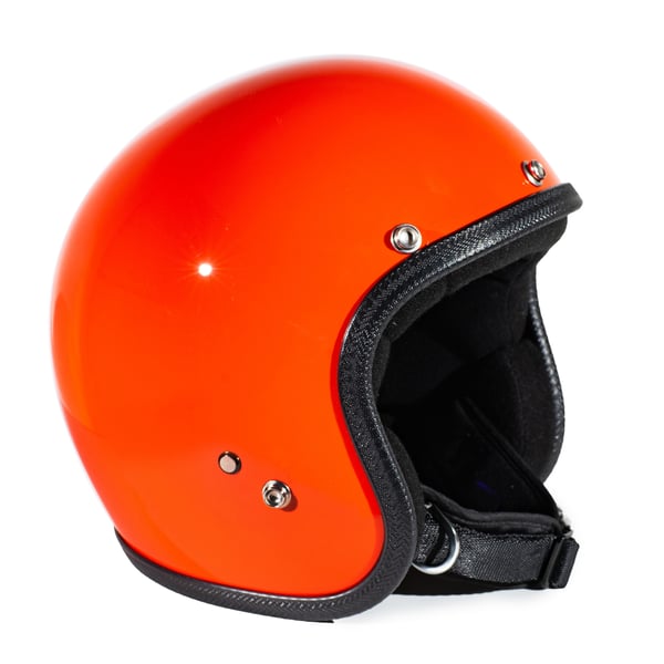 Helm 70-S PASTELLO Vintage- orange- Gr- XXL- 63-64 Jethelm