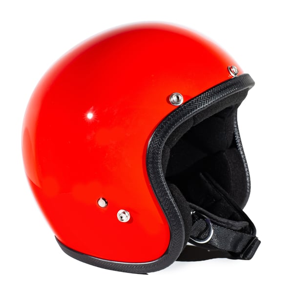 Helm 70-S PASTELLO Vintage- rot- Gr- XL- 61-62 Jethelm