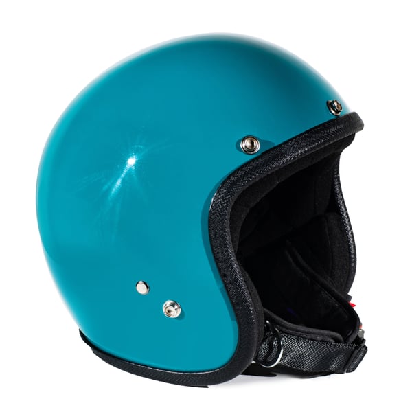 Helm 70-S PASTELLO Vintage- t�rkis- Gr- XL- 61-62 Jethelm