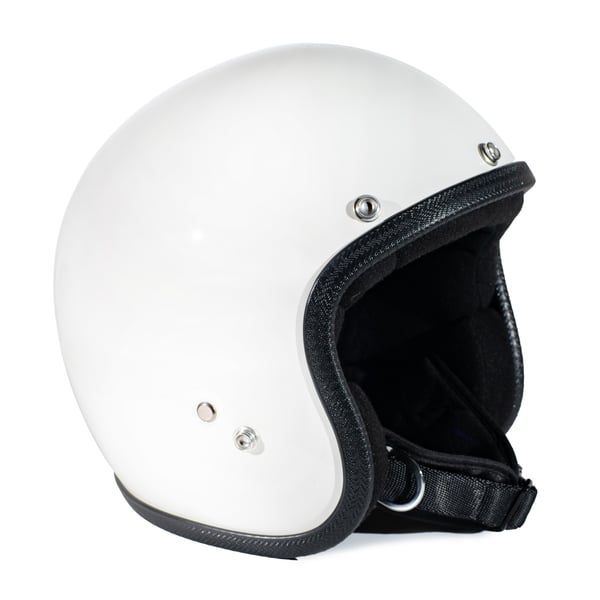 Helm 70-S PASTELLO Vintage- weiss- Gr- M- 57-58 Jethelm