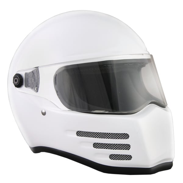 Helm BANDIT Fighter- weiss- Gr- L Integralhelm