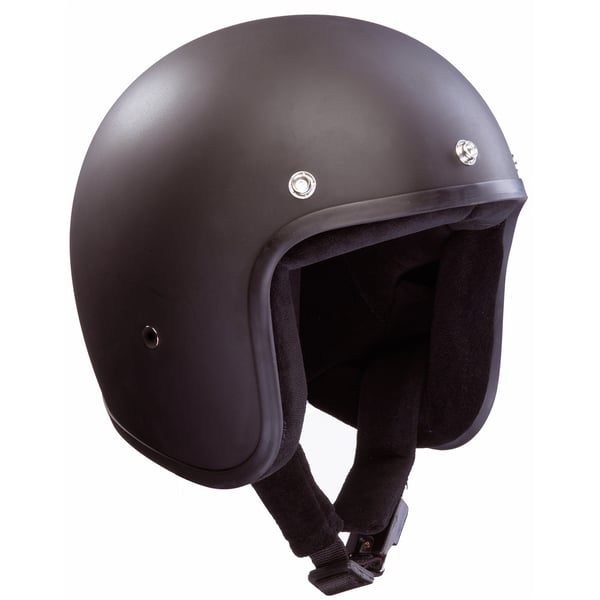 Helm BANDIT Jet- schwarz matt- Gr- S Jethelm