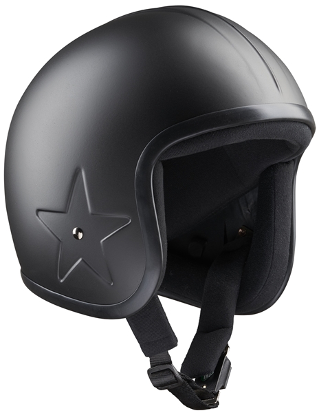 Helm BANDIT Sky Jet III mit schwarzem Stern Jethelm Jethelm