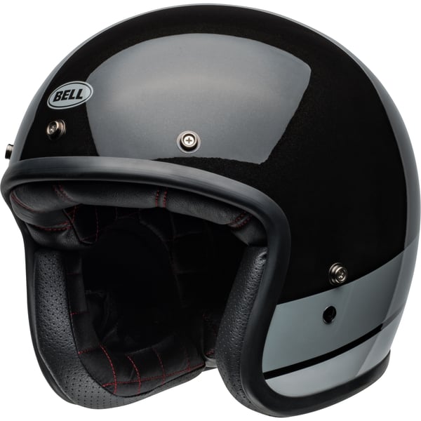 Helm BELL Custom 500 Apex- schwarz-grau- Gr- M- 57-58cm Jethelm