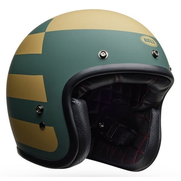 Helm BELL Custom 500 Parlor- gr�n-gold matt- Gr- S- 55-56cm Jethelm