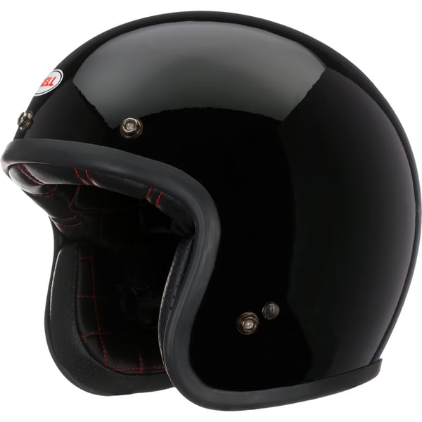 Helm BELL Custom 500- schwarz-gl�nzend- Gr- XL- 61-62cm Jethelm
