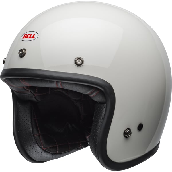 Helm BELL Custom 500- weiss- Gr- XL- 61-62cm Jethelm