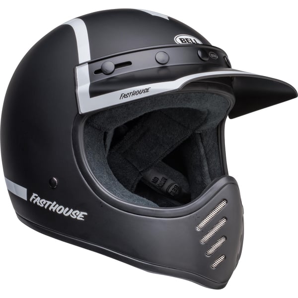Helm BELL MOTO 3 Fasthouse- schwarz matt- Gr- L- 59-60cm Crosshelm