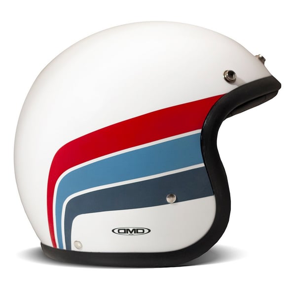 Helm DMD RETRO Artemis- weiss gl�nzend- Gr- S- 55cm Jethelm