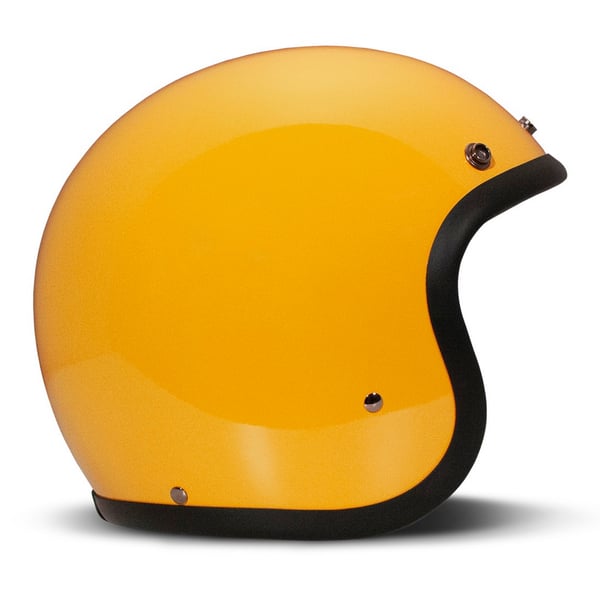Helm DMD RETRO- gelb gl�nzend- Gr- L- 58cm Jethelm