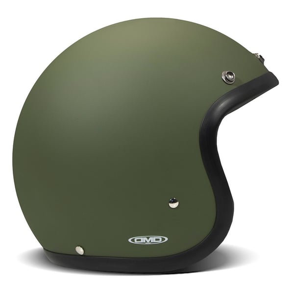 Helm DMD RETRO- gr�n matt- Gr- XL- 59-60cm Jethelm
