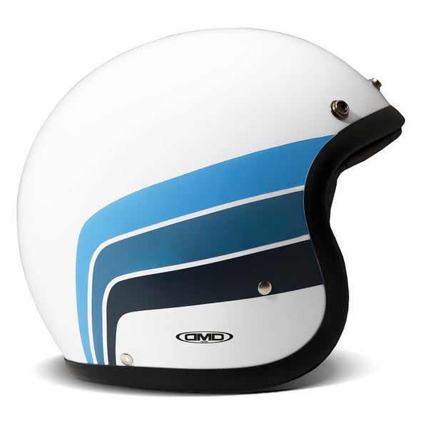 Helm DMD RETRO Olympus- weiss gl�nzend- Gr- M- 56-57cm Jethelm