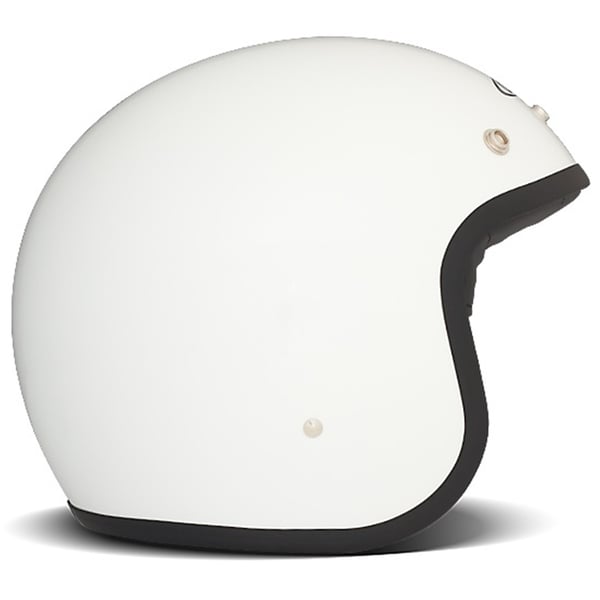 Helm DMD Vintage Solid White- weiss gl�nzend- Gr- XS- 54cm Jethelm