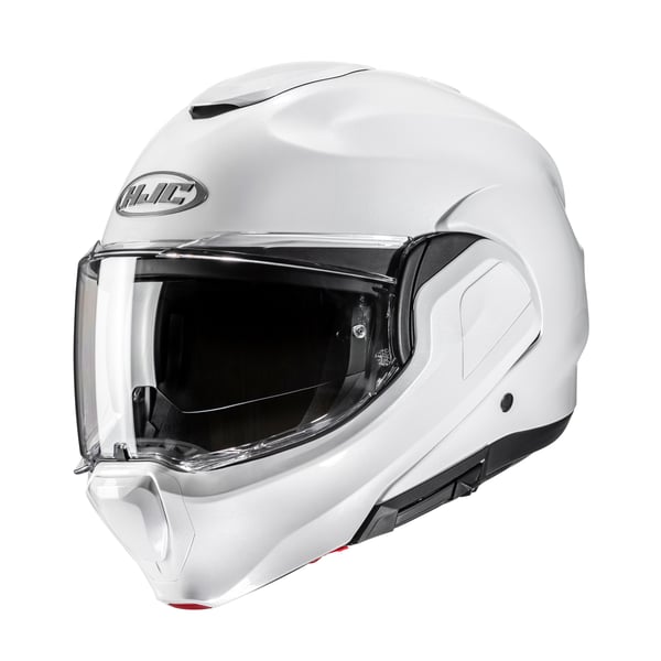 Helm HJC F100- weiss gl�nzend- Gr- L- 58-59 cm Modularhelm