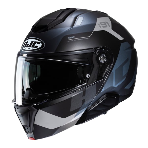 Helm HJC i91 CARST- schwarz matt- Gr- M- 57-58 cm Modularhelm