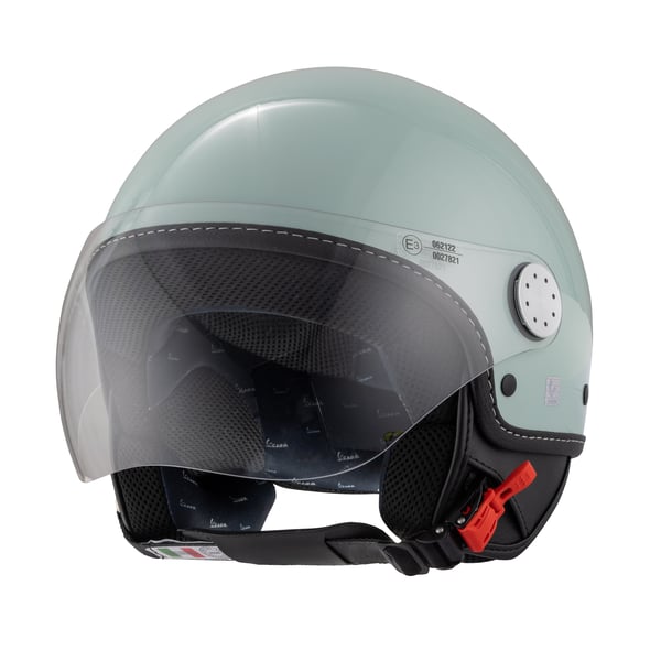 Helm PIAGGIO Vespa Demi Jet Langhe- gr�n-latte menta- 350-A- Gr- XS- 54cm Jethelm