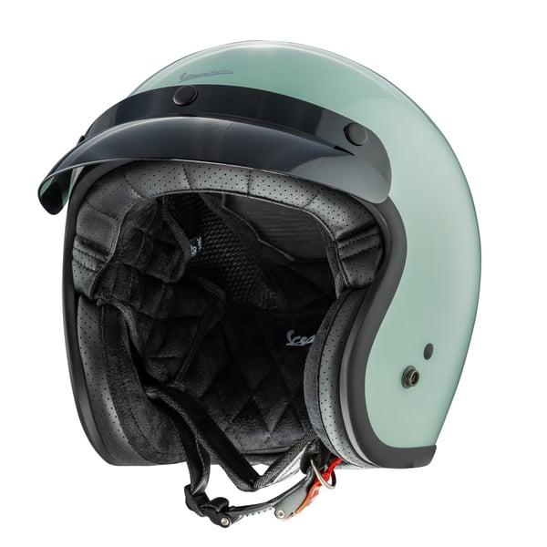 Helm PIAGGIO Vespa Versilia- t�rkis- Gr- XS- 54cm Jethelm
