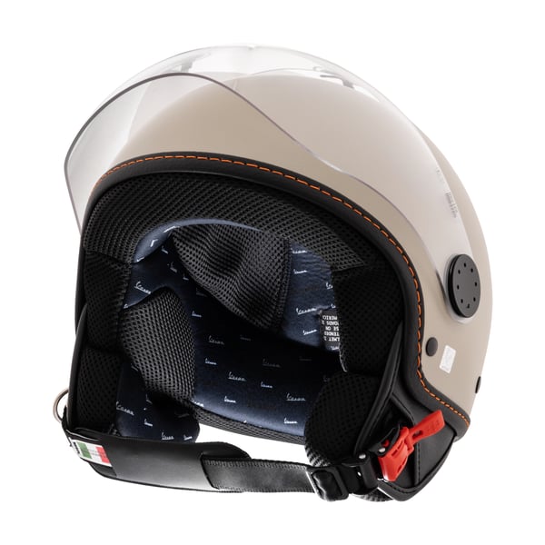 Helm PIAGGIO Vespa Visor 4-0- beige matt- Avvolgente- Gr- XL- 61-62cm Jethelm