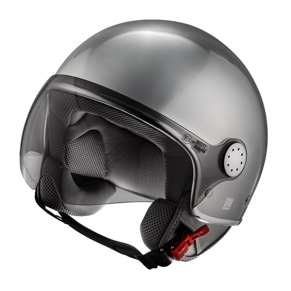 Helm PIAGGIO Vespa Visor 4-0 DEC- silber- Gr- XS- 54cm Jethelm