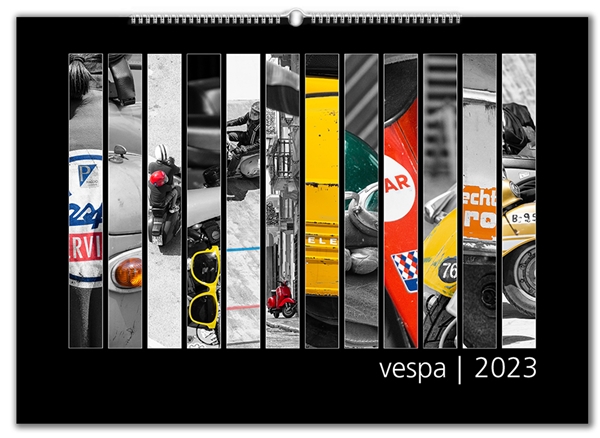 Kalender VESPA 2023 Colourkey Limited Edition  