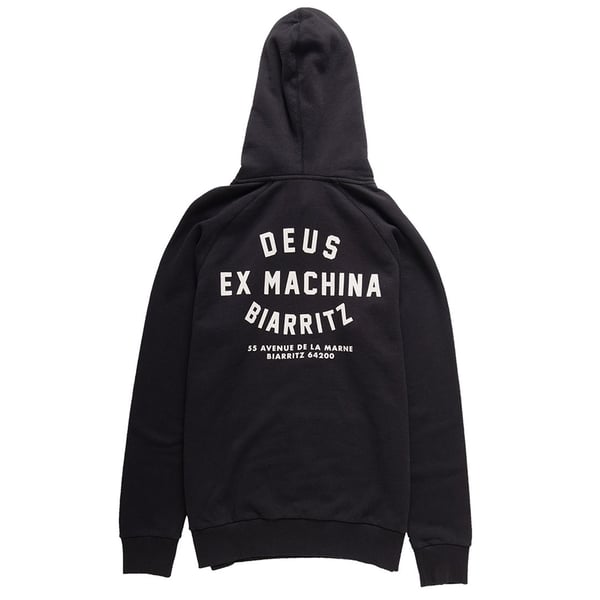 Kapuzen-Sweatshirt-Hoodie DEUS Biarritz Address Gr�sse: XXL f�r M�nner