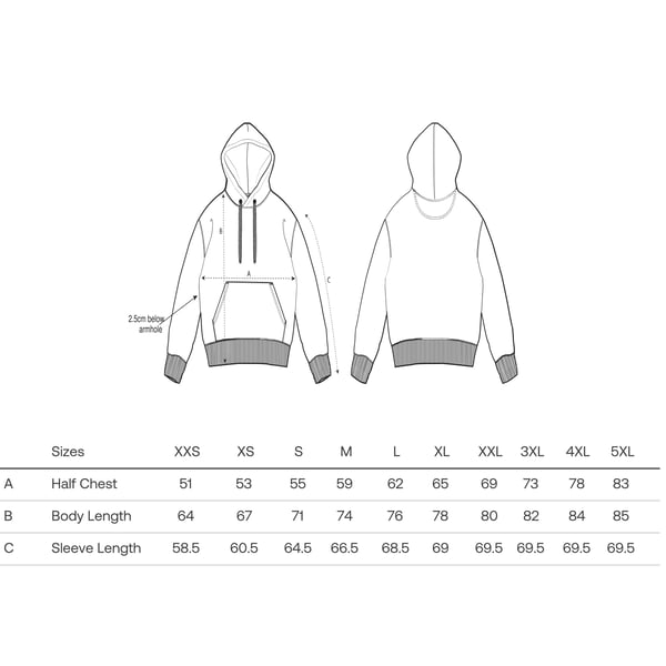 Kapuzen-Sweatshirt-Hoodie SIP mit Herz aus Vespa Seitenhauben Gr�sse: L Unisex