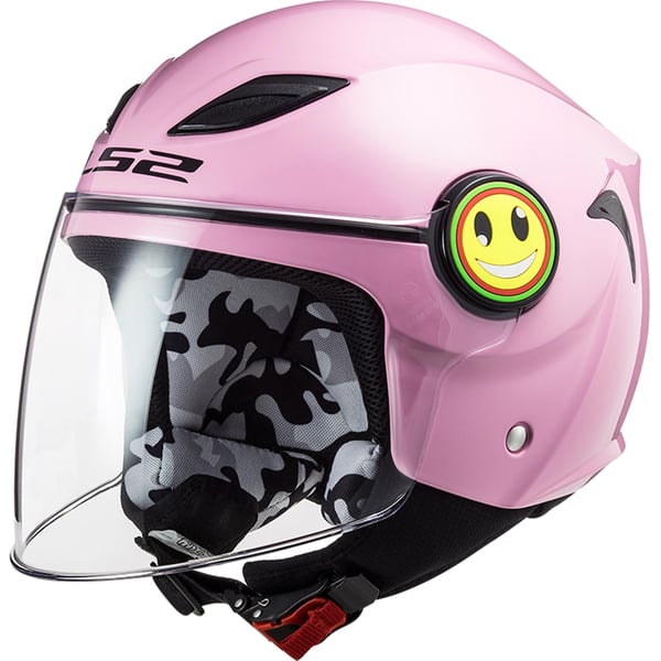 Kinderhelm LS2 Funny Gloss- pink- Gr- S- 47-48cm Jethelm